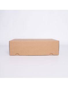 Postpack Kraft personnalisable 42,5x31x15,5 CM | POSTPACK | IMPRESSION EN SÉRIGRAPHIE SUR UNE FACE EN UNE COULEUR