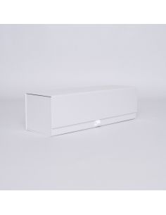 Boîte aimantée personnalisée Bottlebox 10x33x10 CM | BOTTLE BOX |CAJA PARA 1 BOTELLA | ESTAMPADO EN CALIENTE